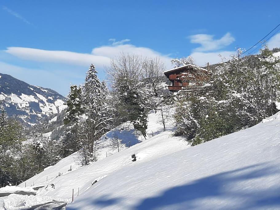 Alpine Cottage With Exceptional View Mayrhofen Exterior photo